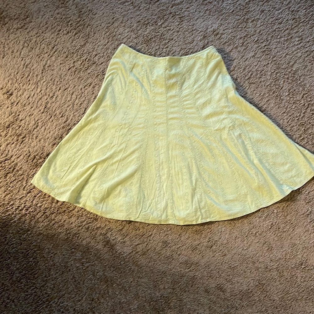 Beautiful boutique light green spring skirt!